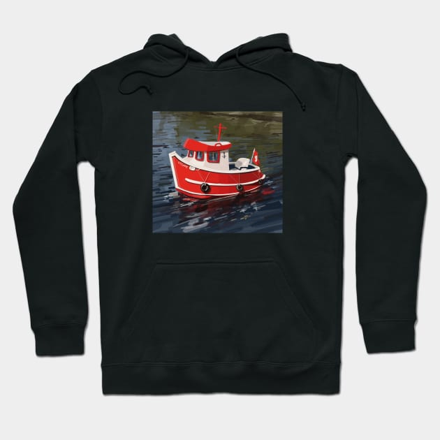 Tug Hoodie by Hop Hop Heads